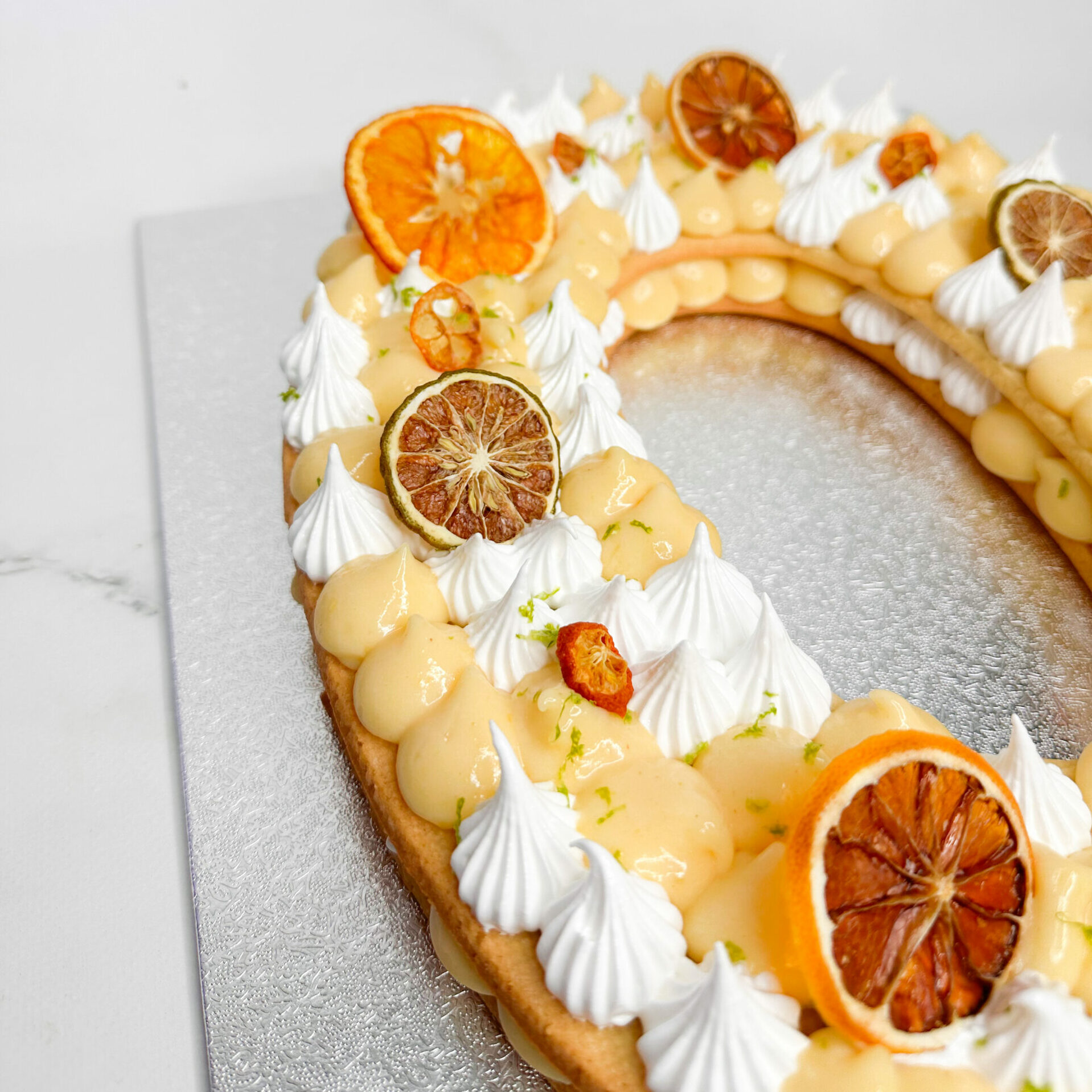 number cake façon tarte citron meringuée